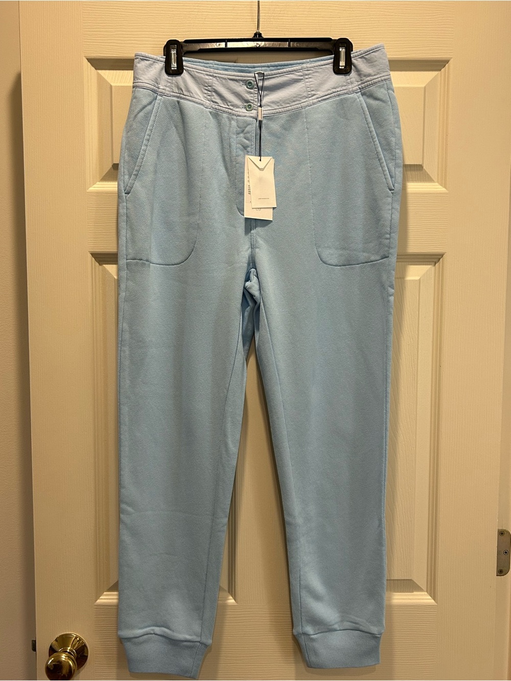 Something Navy Pale Blue Women's Jogger Pants